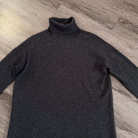 Everlane Cashmere Turtleneck Sweater Dress - Picture 4 of 11